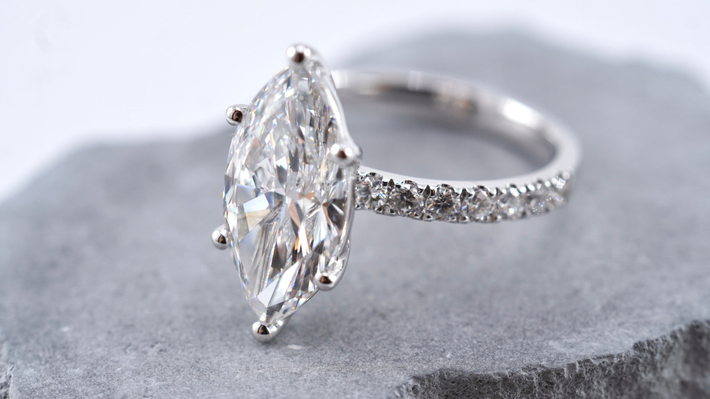 Marquise Magnificence Diamond Ring