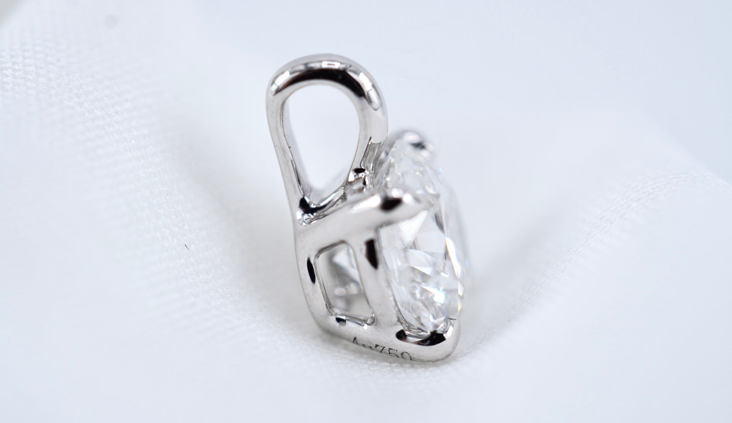 Classic Round Brilliant Solitaire Pendant