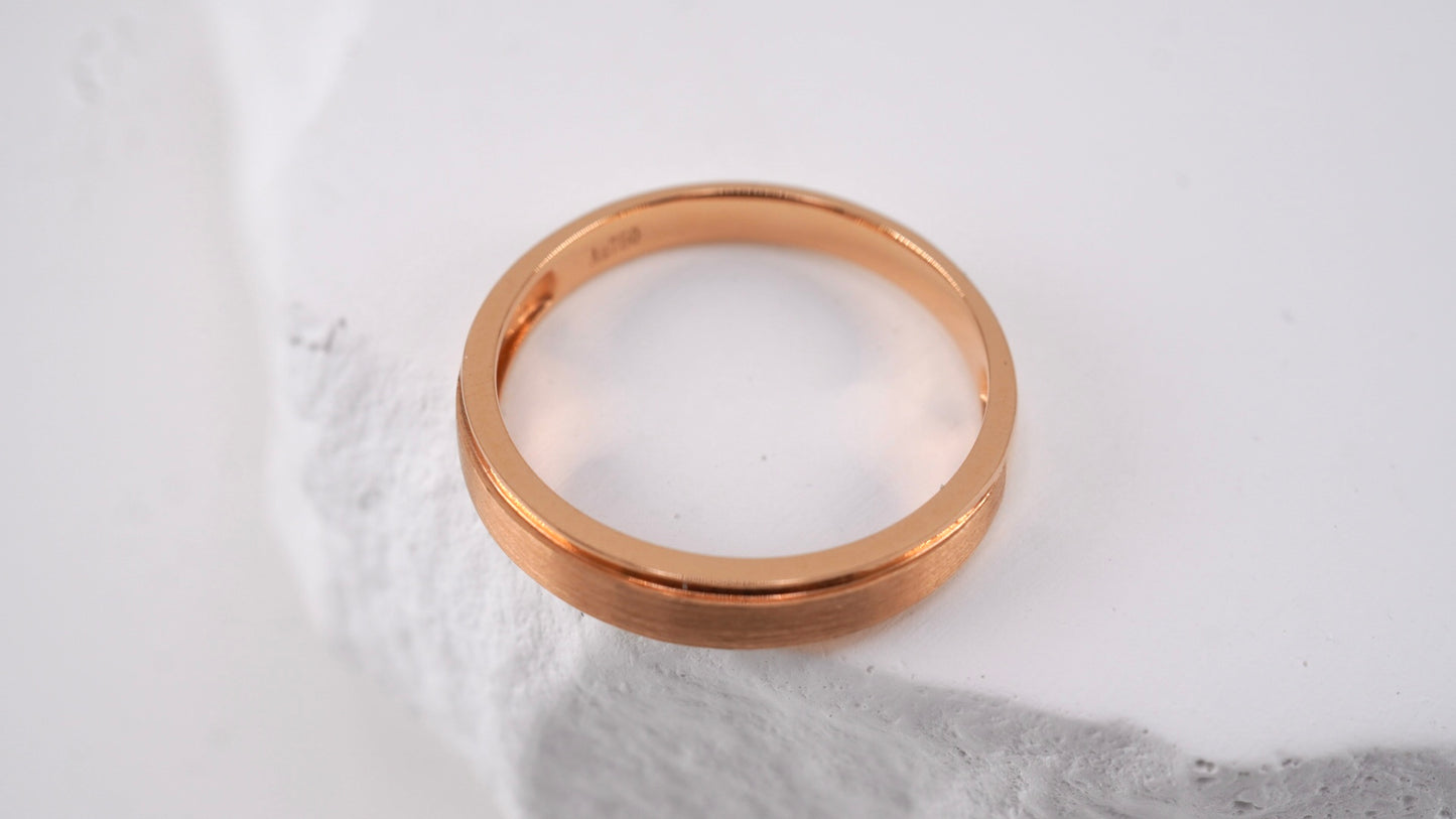 Twisted Diamonds and Brushed Bands