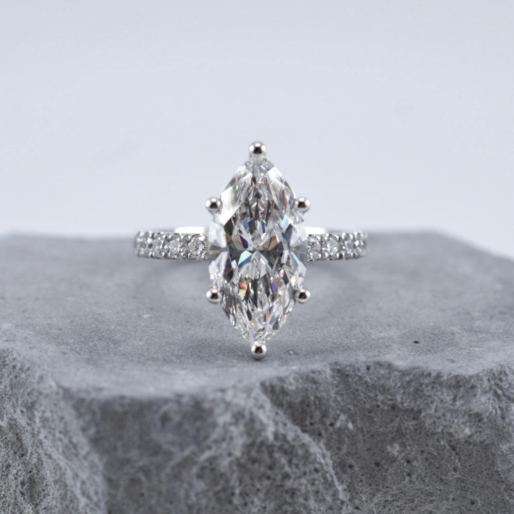 Marquise Magnificence Diamond Ring
