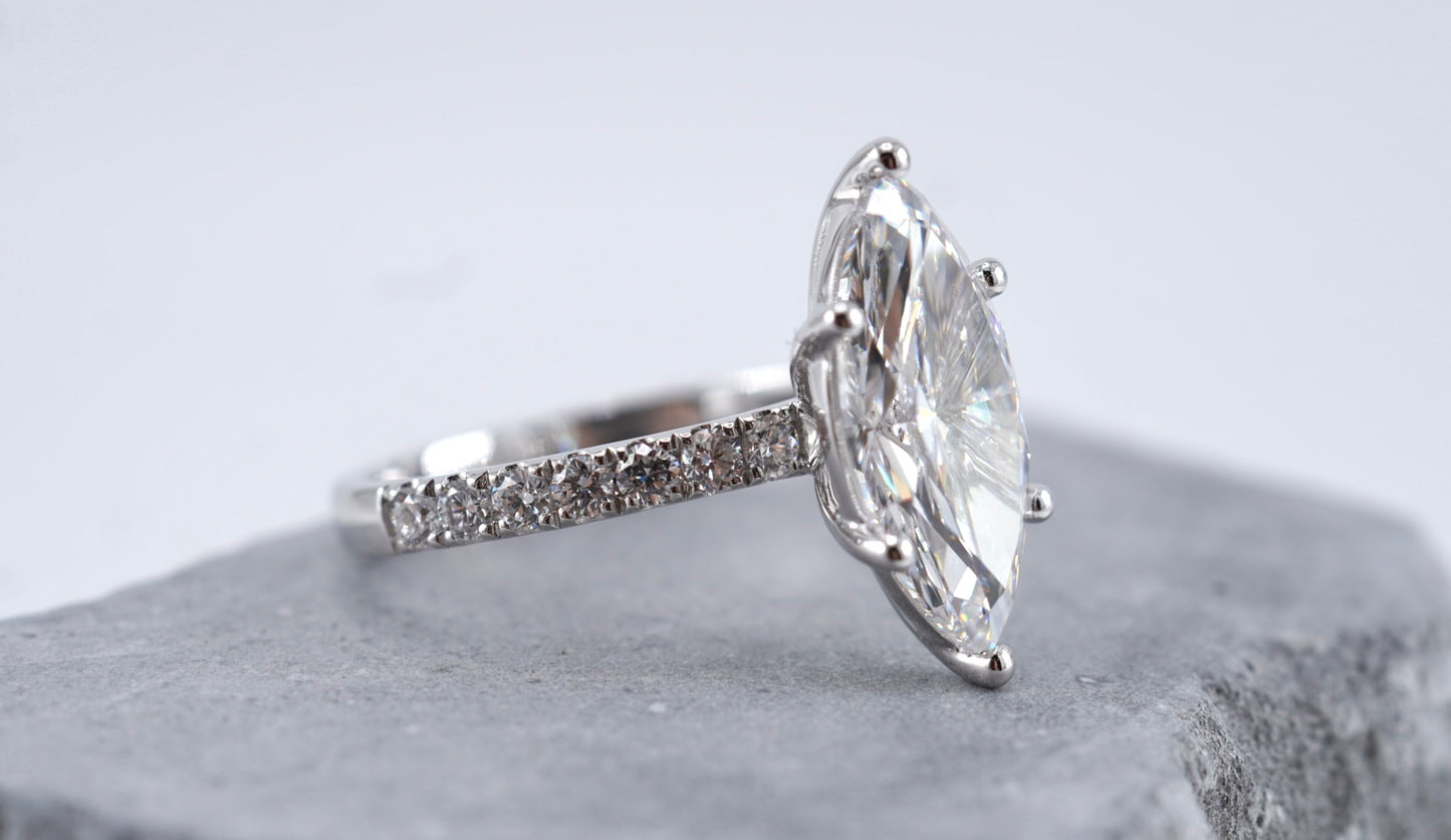 Marquise Magnificence Diamond Ring